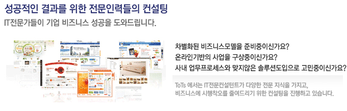 성공적인 결과를 위한 전문인력들의 컨설팅